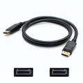 Add-On Addon 5 Pack Of 1Ft Displayport Male To Male Black Cable DISPLAYPORT1F-5PK